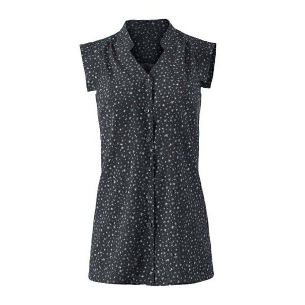 Cabi Starry Night Astral Button-Up blouse L